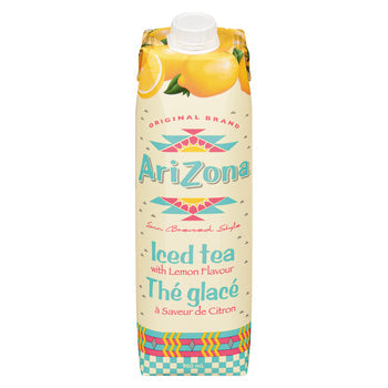 ARIZONA JUICE ICED LEMON TEA, 12 X 960 ML