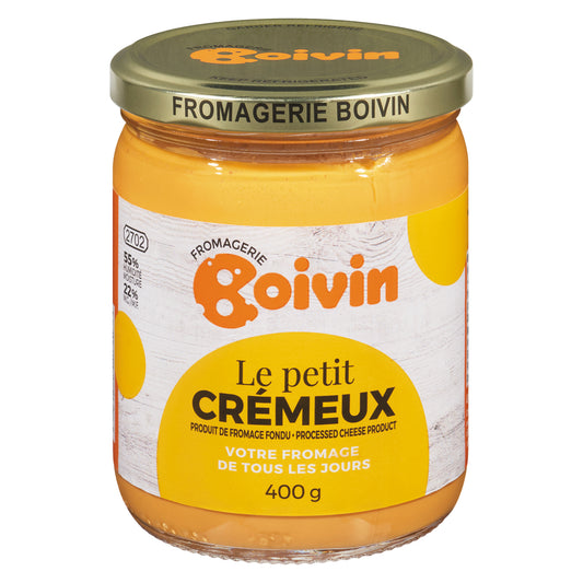 CREAMY SPREADABLE CHEESE FROM BOIVIN, 12 X 400 G