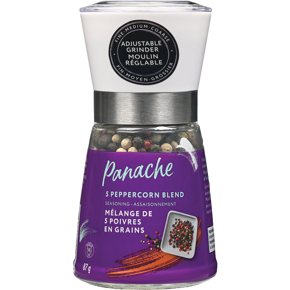 PANACHE 5 PEPPERCORN SEASONING, 6 X 87 G