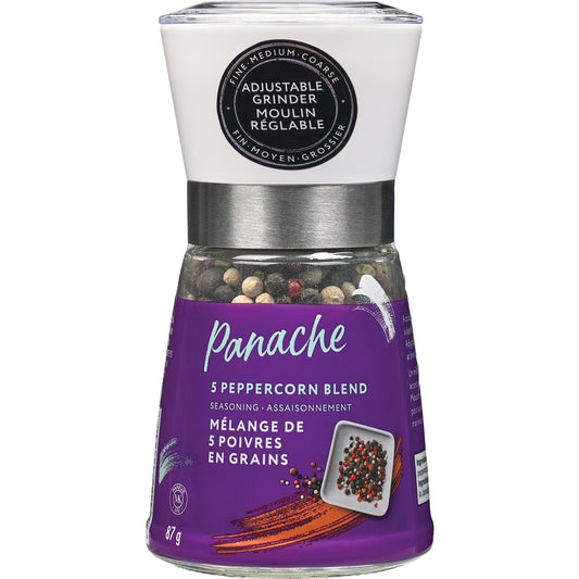 PANACHE 5 PEPPERCORN SEASONING, 6 X 87 G