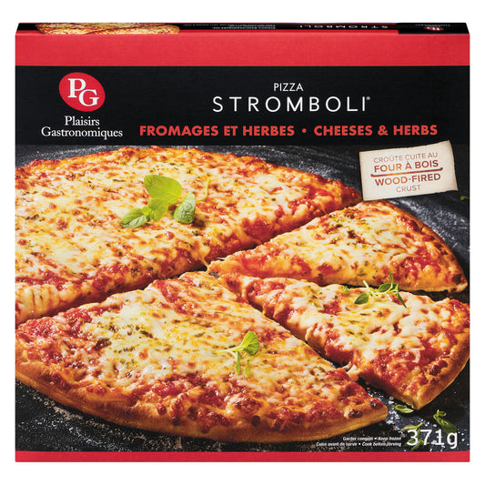 STROMBOLI HERBED CHEESE PIZZA, 7 X 371 G