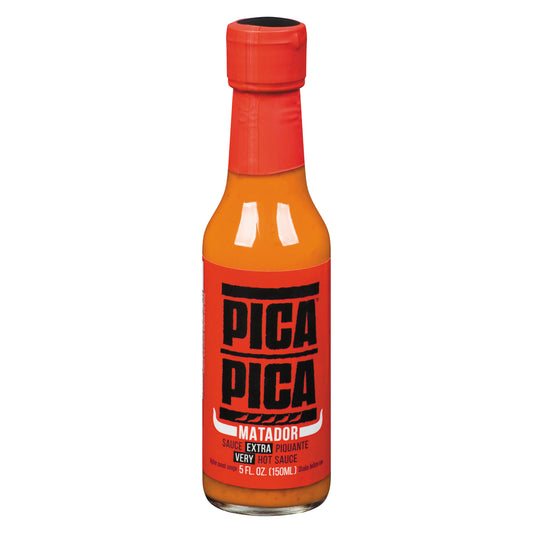 PICAPICA SPICY MATADOR SAUCE, 12 X 150 ML