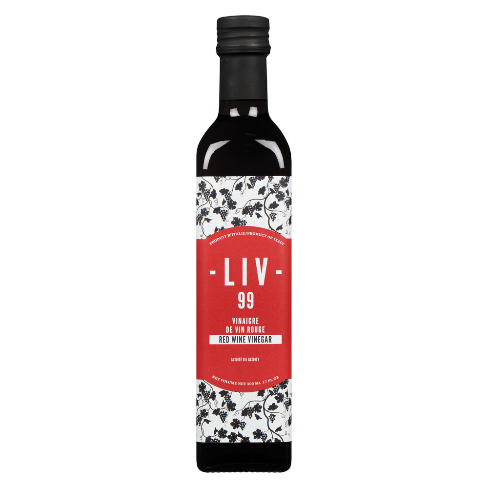 LIV99 RED WINE VINEGAR, 12 X 500 ML