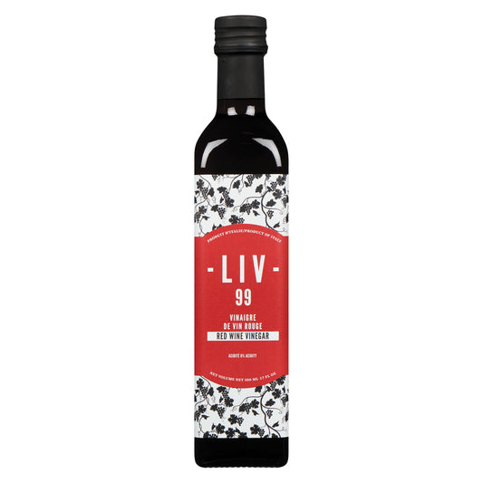 LIV99 RED WINE VINEGAR, 12 X 500 ML