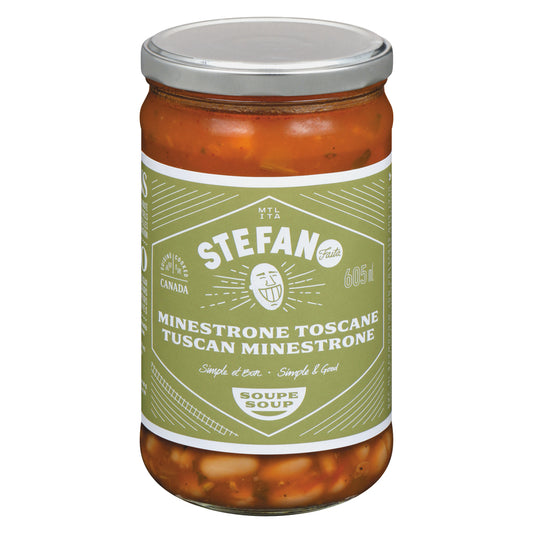 STEFANO MINESTRONE SOUP, 12 X 605 ML