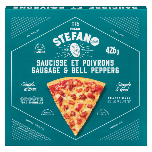 STEFANO SAUSAGE AND PEPPER PIZZA, 12 X 426 G