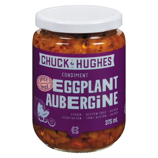 CHUCK HUGHES SPICY EGGPLANT, 12 X 375 ML