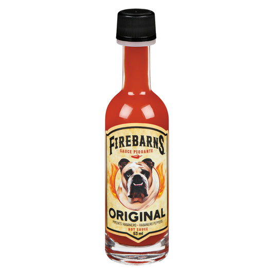 FIREBARN ORIGINAL HOT SAUCE, 12 X 53 ML
