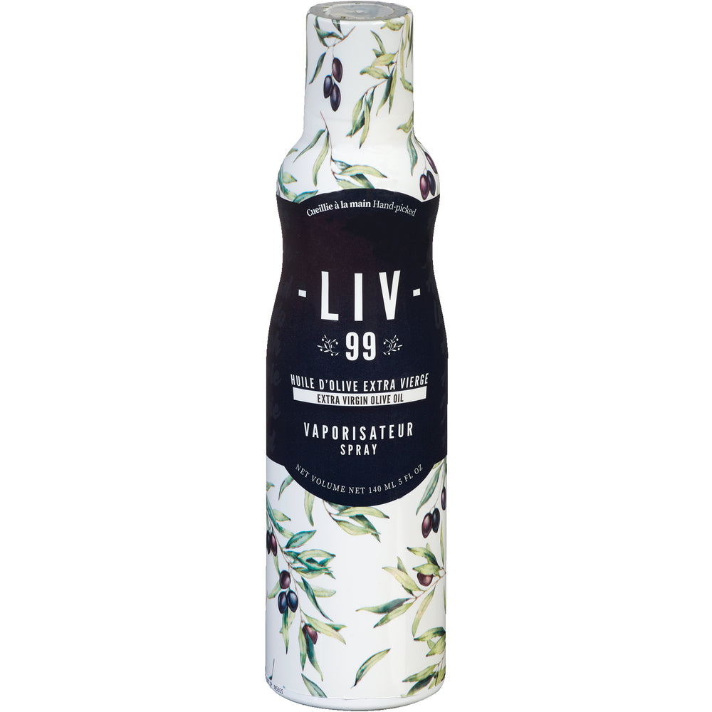 LIV99 OLIVE OIL SPRAY BASIL, 12 X 140 ML