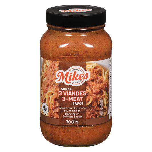 MIKE'S THREE MEAT SAUCE, 12 X 700 ML