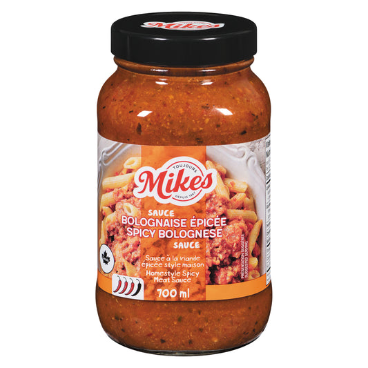 MIKE'S SPICY BOLOGNESE SAUCE, 12 X 700 ML