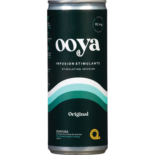 OOYA ENERGY DRINK ORIGINAL ORGANIC, 12 X 250 ML