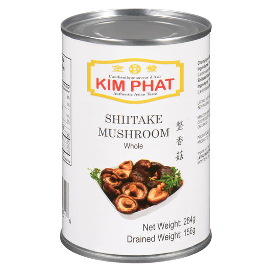 KIM PHAT WHOLE SHIITAKE MUSHROOM, 24 X 284 G
