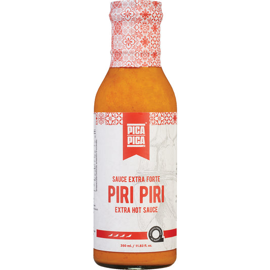 PICAPICA PIRI PIRI EXTRA HOT SAUCE, 12 X 350 ML