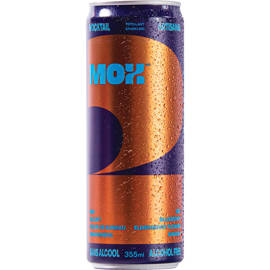 MOX BEVERAGE 2 GIN WITHOUT ALCOHOL, 12 X 355 ML