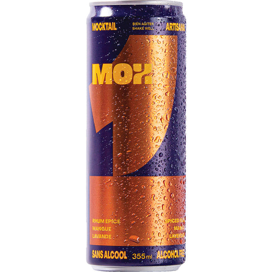 MOX BEVERAGE 1 RUM EPIC WITHOUT ALCOHOL, 12 X 355 ML