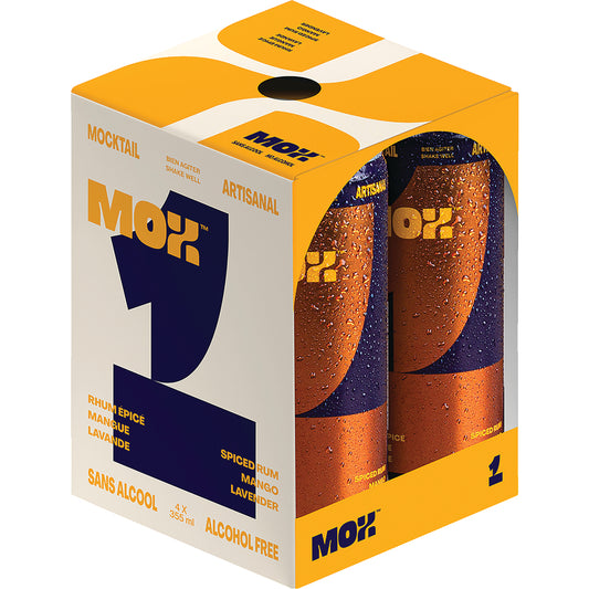 MOX BEVERAGE 1 RUM EPIC WITHOUT ALCOHOL, 6 X 4 X 355 ML