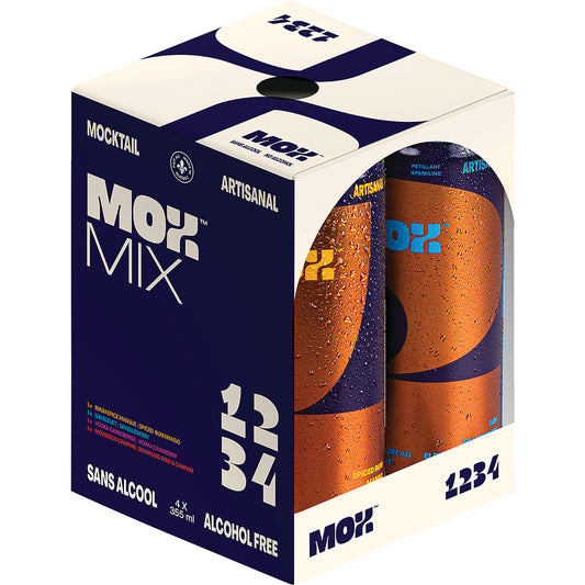 MOX BEVERAGE MULTIPACK WITHOUT ALCOHOL, 6 X 4 X 355 ML