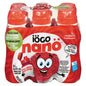 IÖGO YOGURT DRINK 1.5% NANO RASPBERRY, 4 X 6 X 93 ML