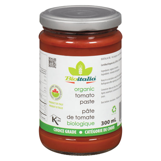 BIOITALIA TOMATO PASTE, 12 X 300 ML