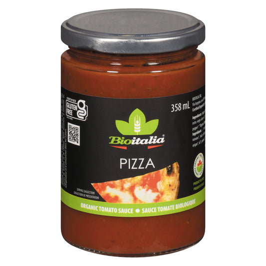 BIOITALIA ORGANIC PIZZA TOMATO SAUCE, 12 X 358 ML
