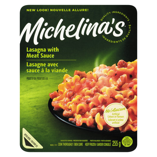 MICHELIN MEAT SAUCE LASAGNA, 8 X 255 G