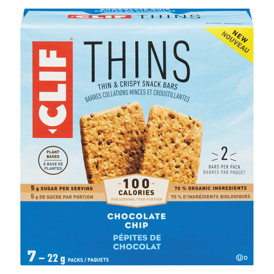 CLIF BAR CHOCOLATE CHIP, 6 X 7 X 22 G