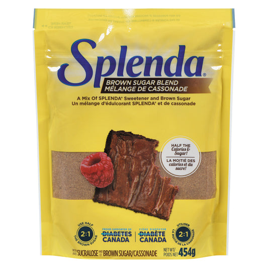 SPLENDA BROWN SUGAR SWEETENER, 12 X 454 G