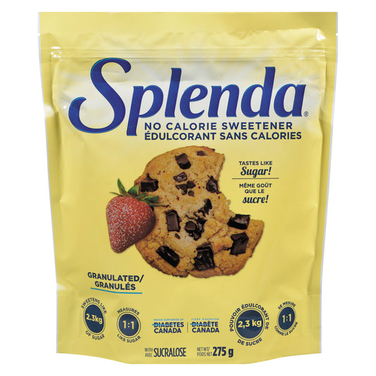 SPLENDA GRANULAR SWEETENER, 8 X 275 G