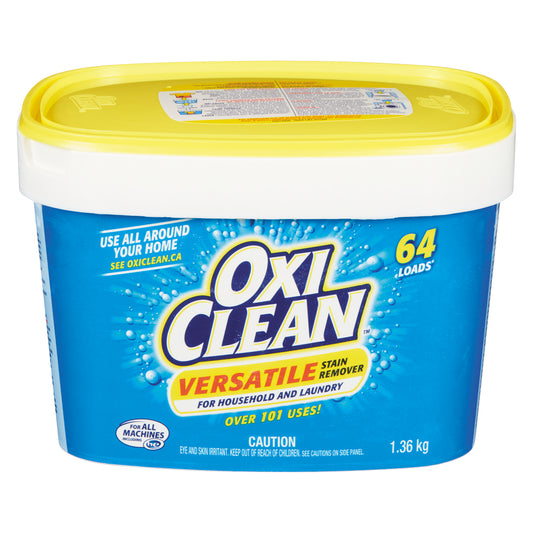 OXICLEAN POWDER STAIN REMOVER 64LOADS, 4 X 1.36 KG