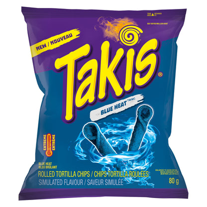 TAKIS, BLUE HEAT 18 X 80G
