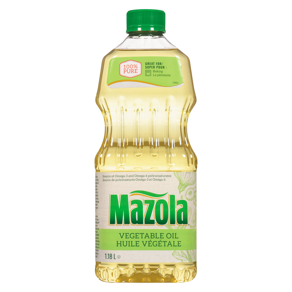 MAZOLA VEGETABLE OIL, 12 X 1.18 L
