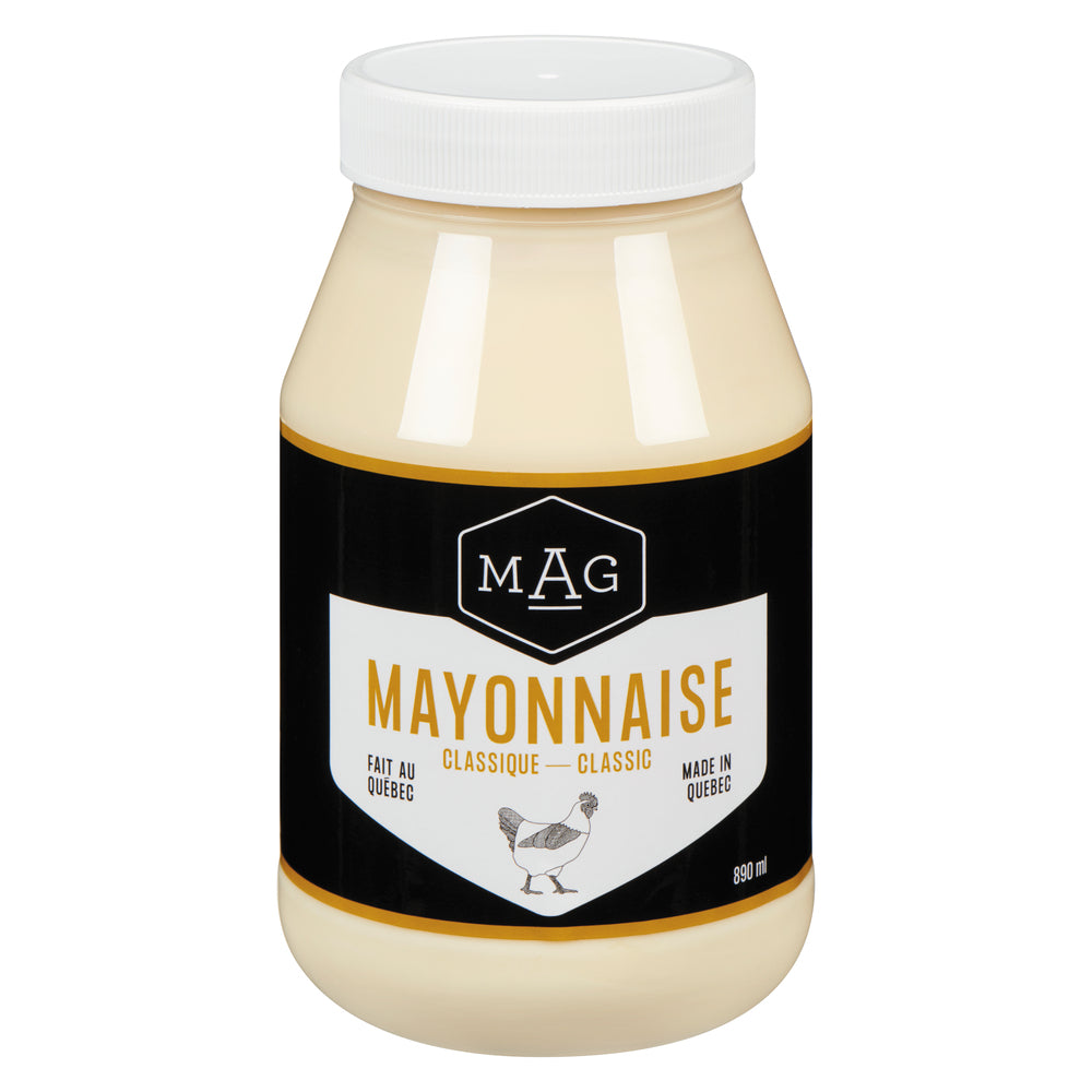 MAG CLASSIC MAYONNAISE MAGNIFIED, 8 X 890 ML