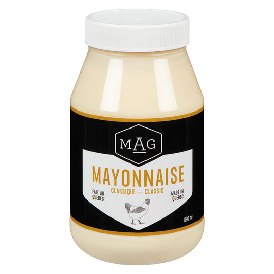 MAG CLASSIC MAYONNAISE MAGNIFIED, 8 X 890 ML
