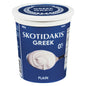 SKOTIDAK GREEK YOGURT NATURAL 0%, 6 X 908 G