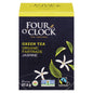 FOUR O'CLOCK ORGANIC JASMINE GREEN TEA, 6 X 16 UN