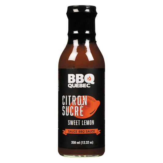 BBQ QUEBEC SWEET LEMON SAUCE, 12 X 350 ML