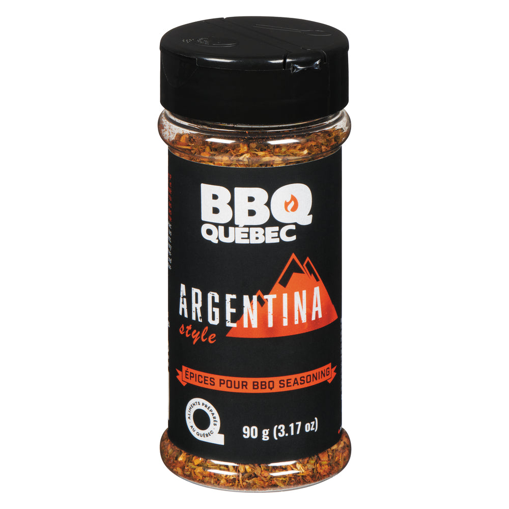 BBQ QUEBEC ARGENTINA SPICES, 12 X 90 G