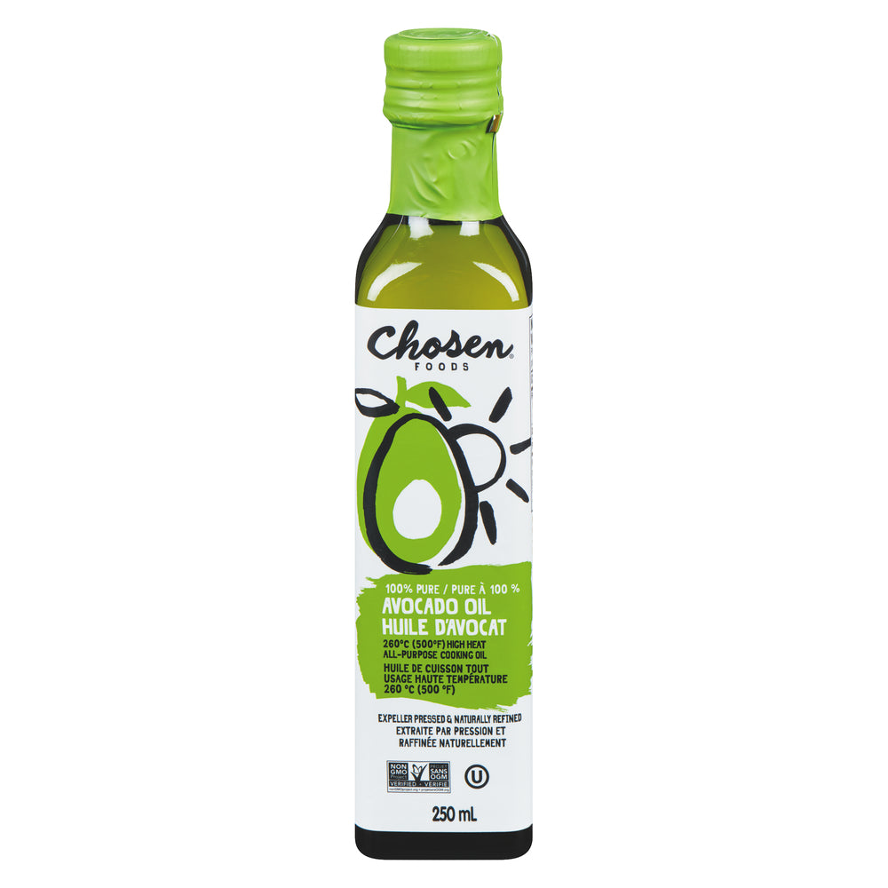 CHOSEN FOOD AVOCADO OIL, 6 X 250 ML
