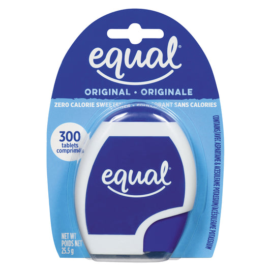 EQUAL SWEETENER IN TABLETS, 12 X 300 UN