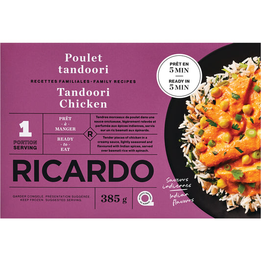 RICARDO TANDOORI CHICKEN, 8 X 350 G