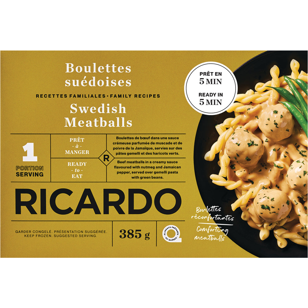 RICARDO SWEDISH MEATBALLS, 8 X 360 G