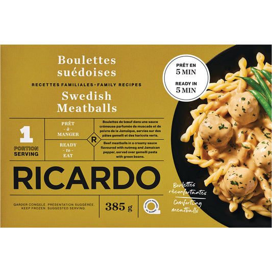 RICARDO SWEDISH MEATBALLS, 8 X 360 G