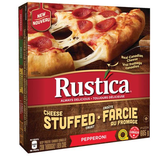 RUSTICA PEPPERONI STUFFED PIZZA, 12 X 665 G