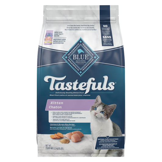 BLUE KITTEN FOOD, 3 X 2.2 KG