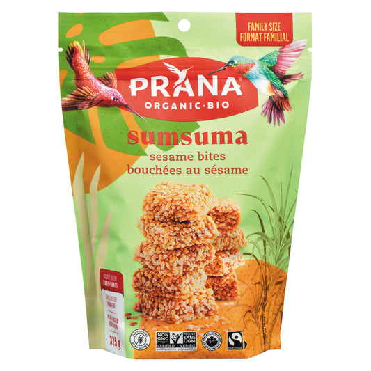 PRANA SUMSUMA SEEDS ORGANIC GLUTEN-FREE, 6 X 325 G