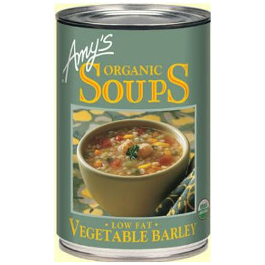 AMY'S KITCHEN, VEGBARLEY SOUP OR, 12 x 398ML