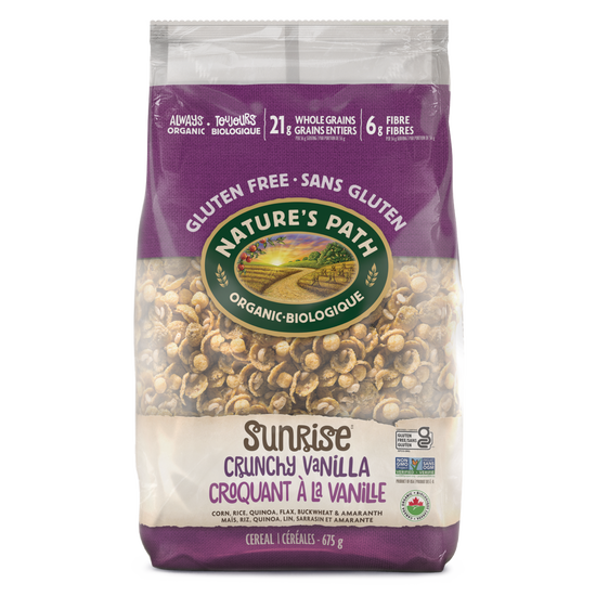 NATURE'S PATH, VANILLA SUNRISE ECO PAC CEREAL, 6 x 675G