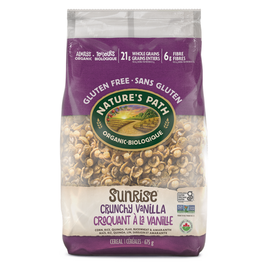 NATURE'S PATH, VANILLA SUNRISE ECO PAC CEREAL, 6 x 675G