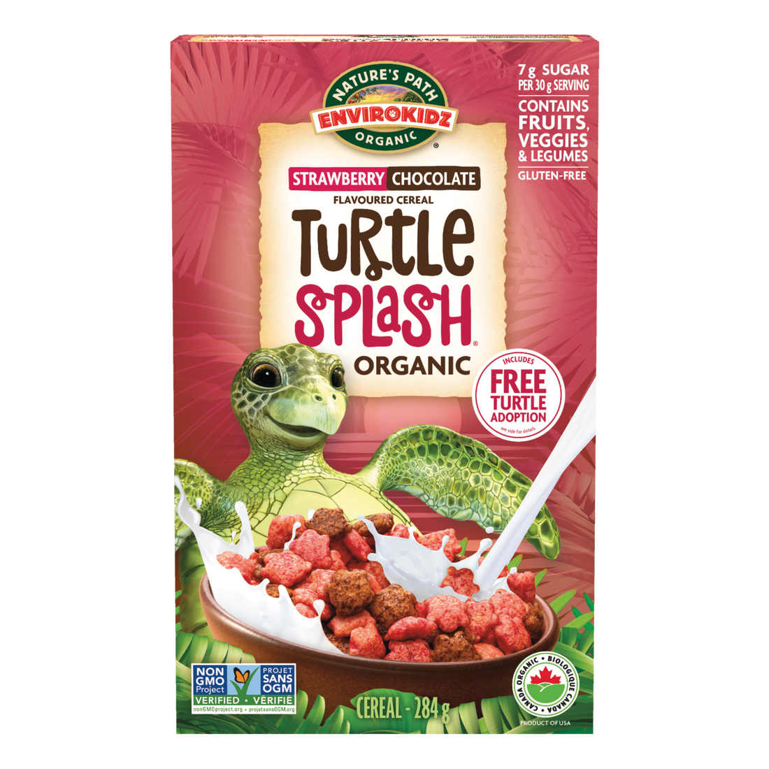NATURE'S PATH, NP EK TURTLE SPLASH CRL 284G, 12 x 284G